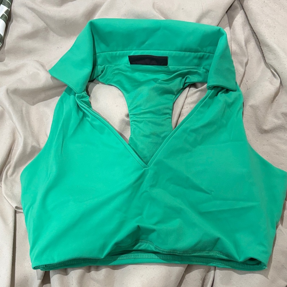 Green Women's Top/sports bra